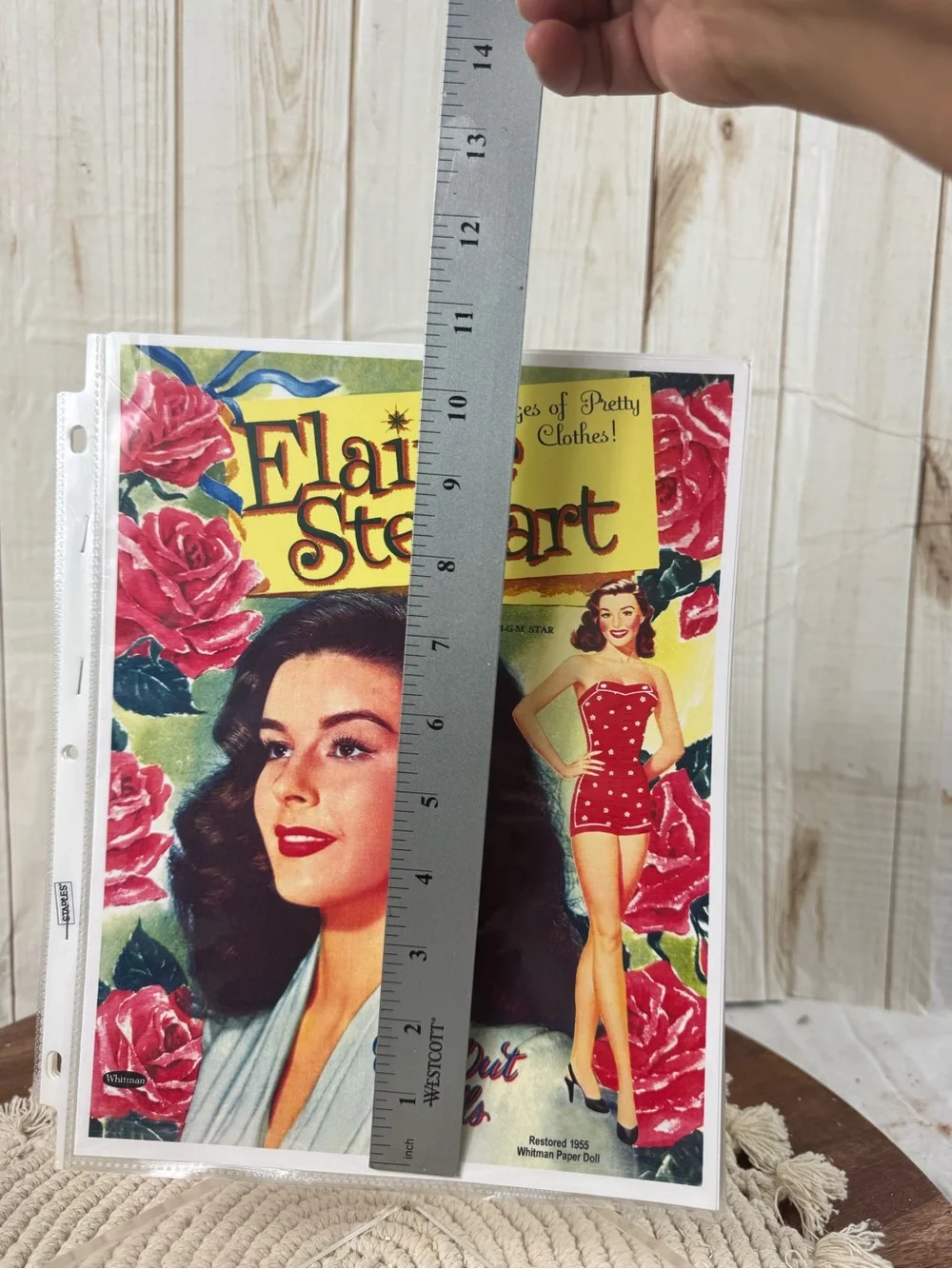 Elaine Stewart Vintage Cut-Out Dolls Cover Art Print